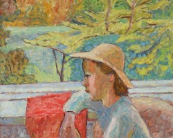 Dorota Seydenman, Berlinerblau, Kobieta pod oknem, sztuka kobiet, sztuka polska, kobiety w sztuce, niezła sztuka