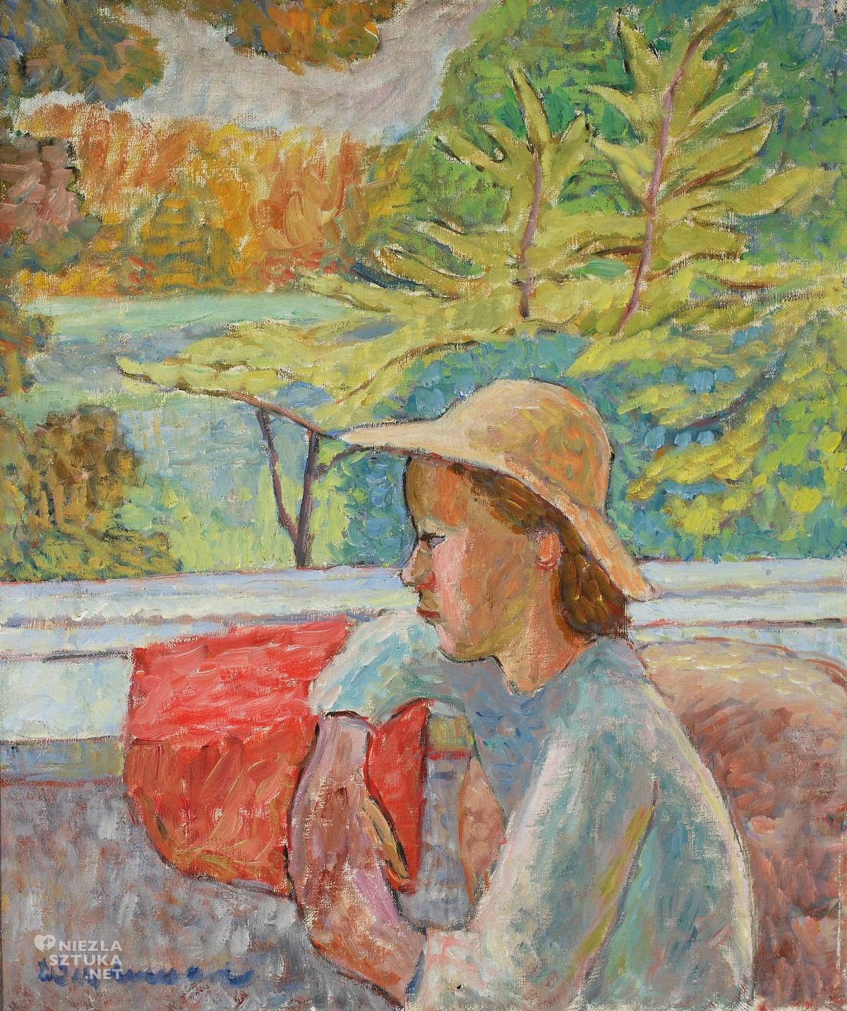 Dorota Seydenman, Berlinerblau, Kobieta pod oknem, sztuka kobiet, sztuka polska, kobiety w sztuce, niezła sztuka