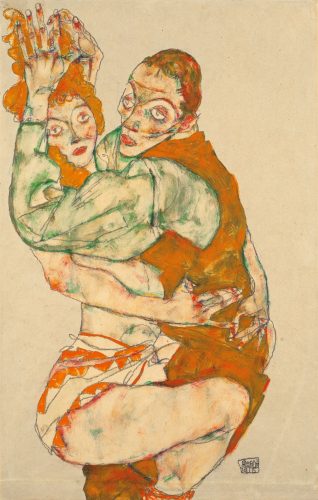 Egon Schiele, Stosunek, sztuka austriacka, secesja, niezła sztuka
