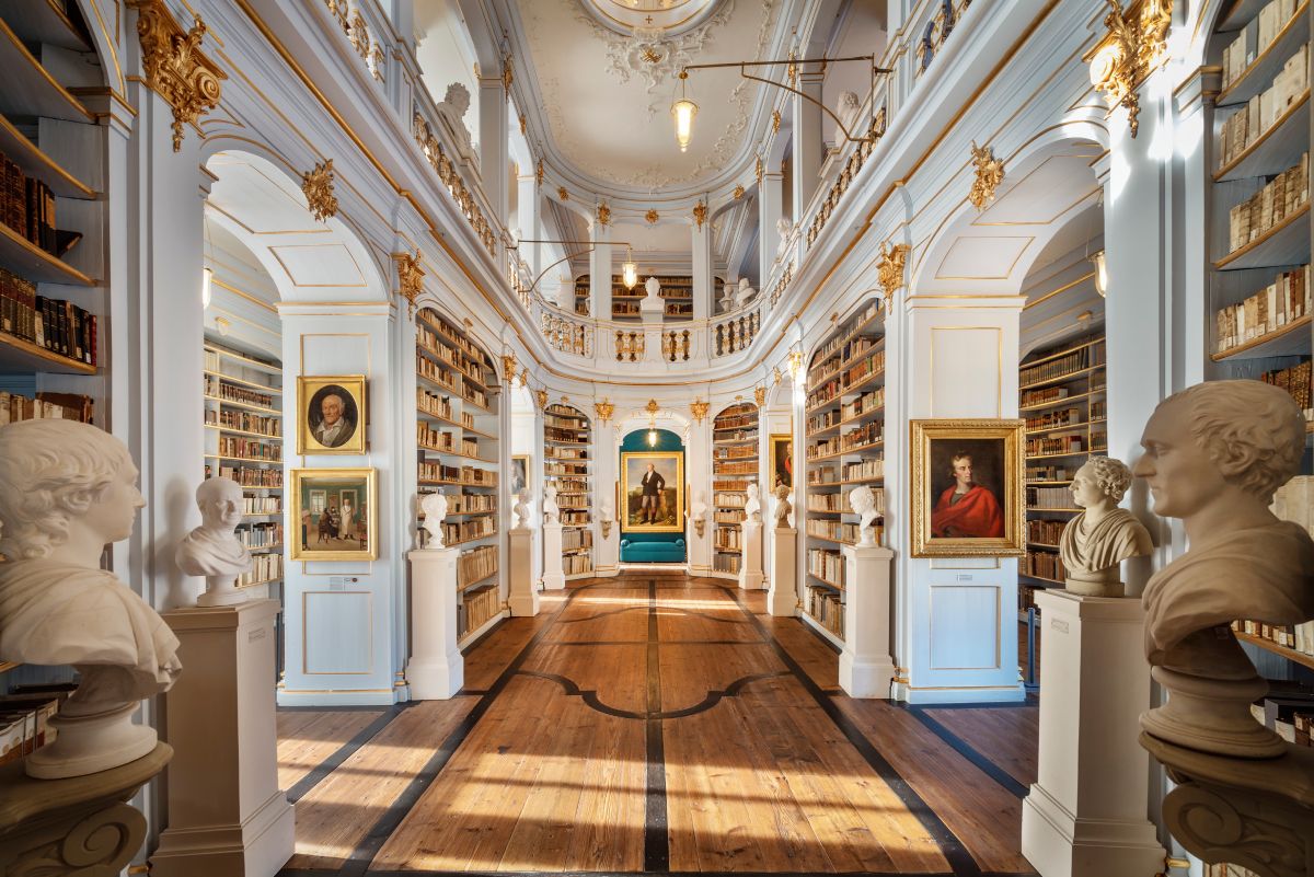 Biblioteka Księżnej Anny Amalii, UNESCO, Weimar, niezła sztuka