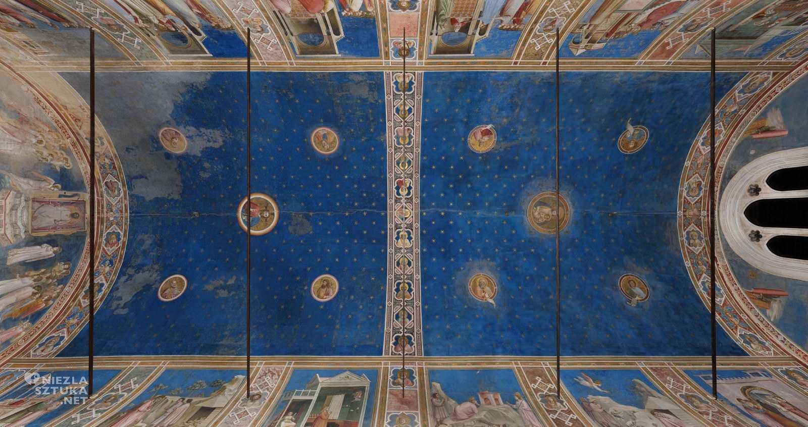 Giotto di Bondone, fresk, Kaplica Scrovegnich, renesans, Niezła Sztuka