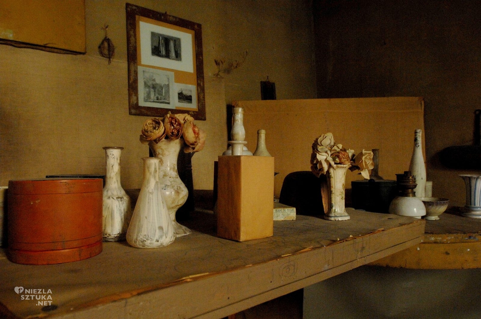 Giorgio Morandi, studio, zdjęcie, fotografia, niezła sztuka