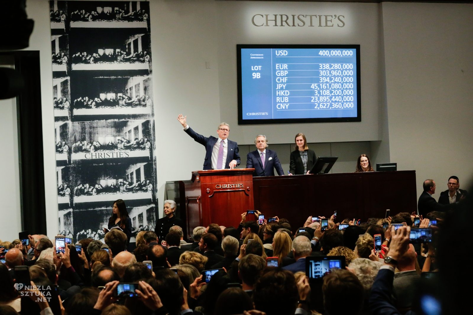 Aukcja, Leonardo da Vinci, Salvator Mundi, Eduardo Munoz Alvarez, niezła sztuka