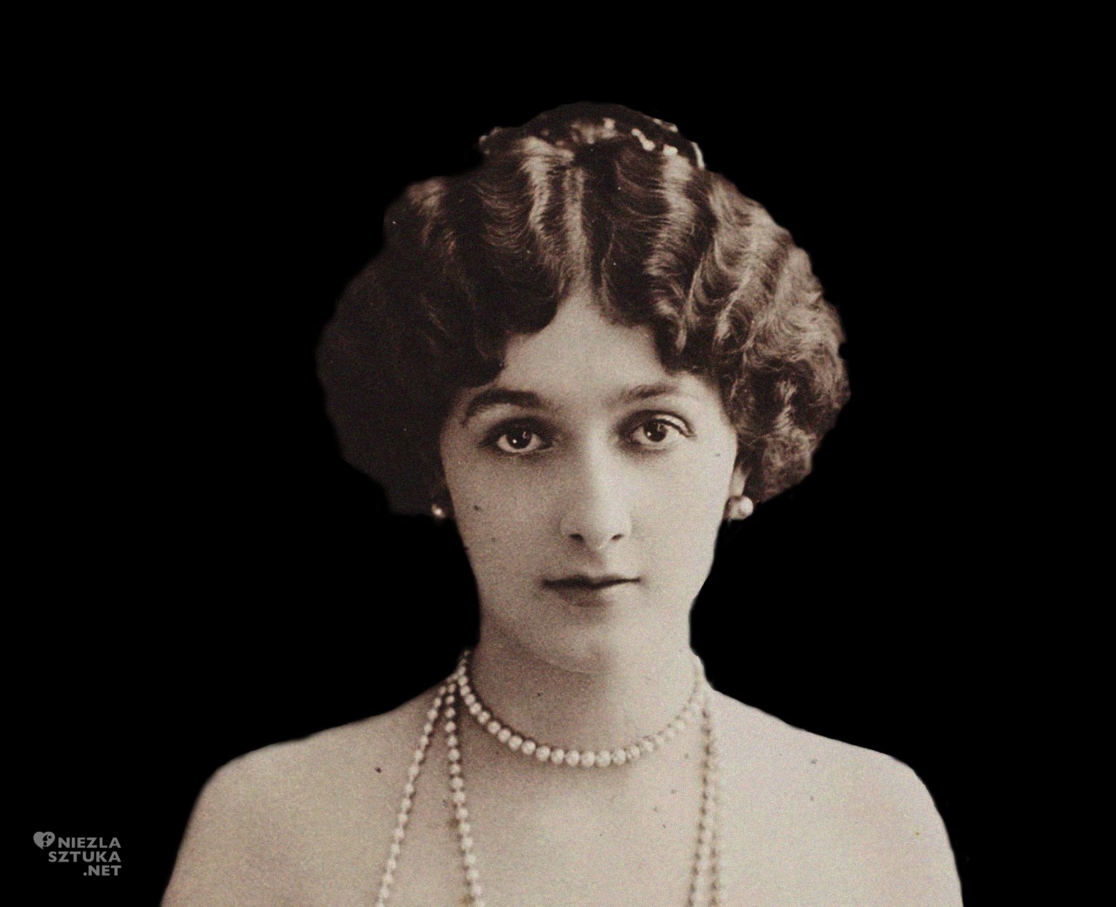 Lina Cavalieri, zdjęcie, portret, zdjęcie, archiwum, sztuka włoska, śpiewaczka, aktorka, niezła sztuka
