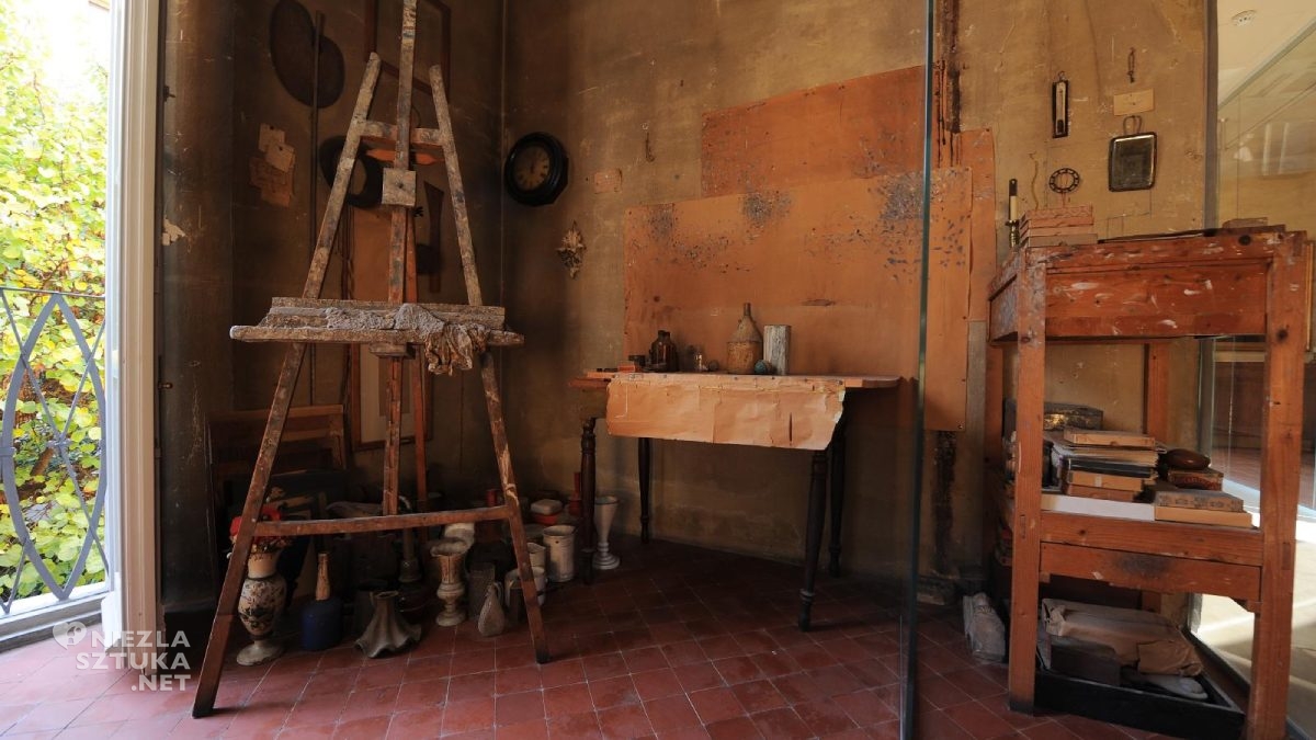 Giorgio Morandi, studio, zdjęcie, fotografia, niezła sztuka