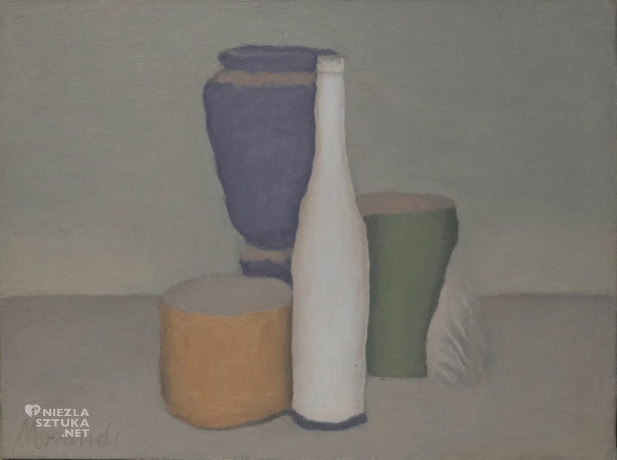 Giorgio Morandi, Martwa natura, sztuka włoska, sztuka współczesna, niezła sztuka