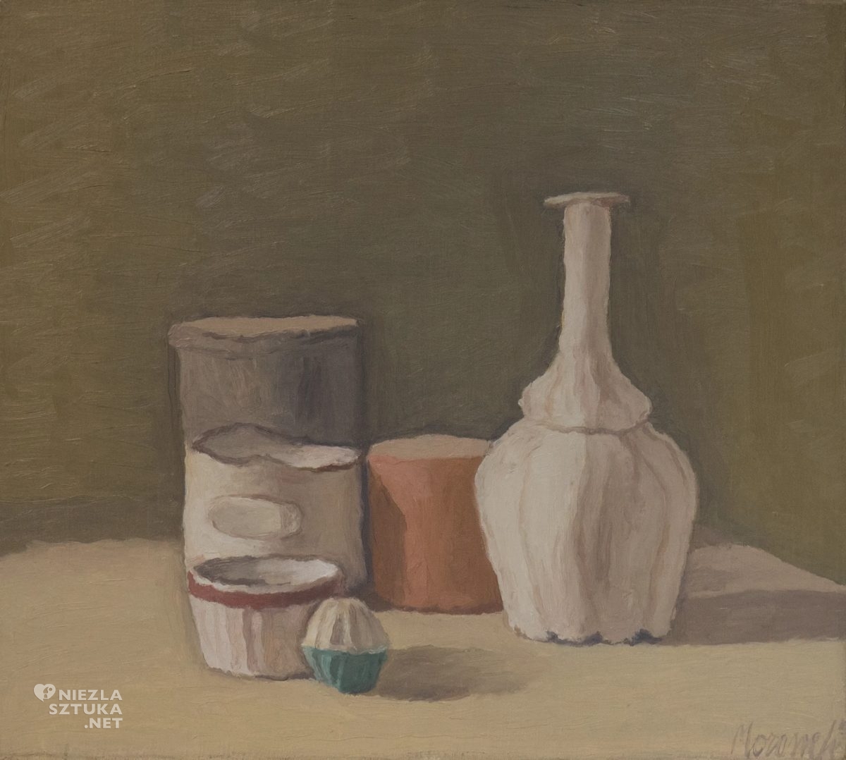 Giorgio Morandi, Martwa natura, sztuka włoska, sztuka współczesna, niezła sztuka