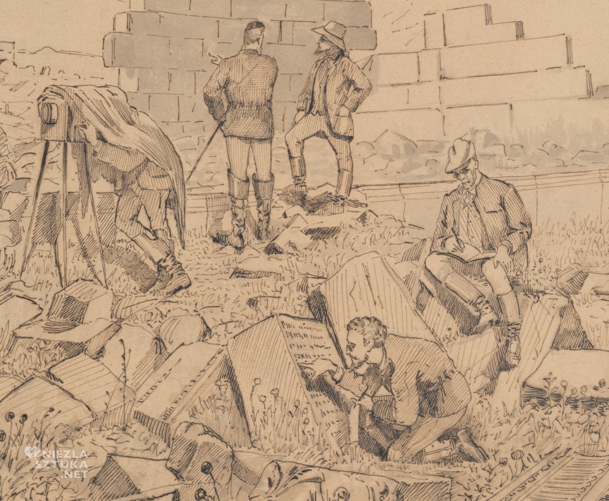 Jacek Malczewski, Sagalassos, prace w ruinach, Wawel, szkice, Niezła Sztuka