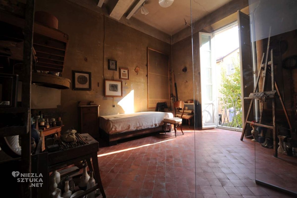 Giorgio Morandi, studio, zdjęcie, fotografia, niezła sztuka