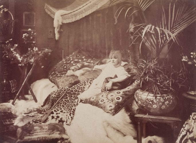 Sarah Bernhardt w domu, Nadar, kobiety w sztuce, aktorka, muza, Niezła Sztuka