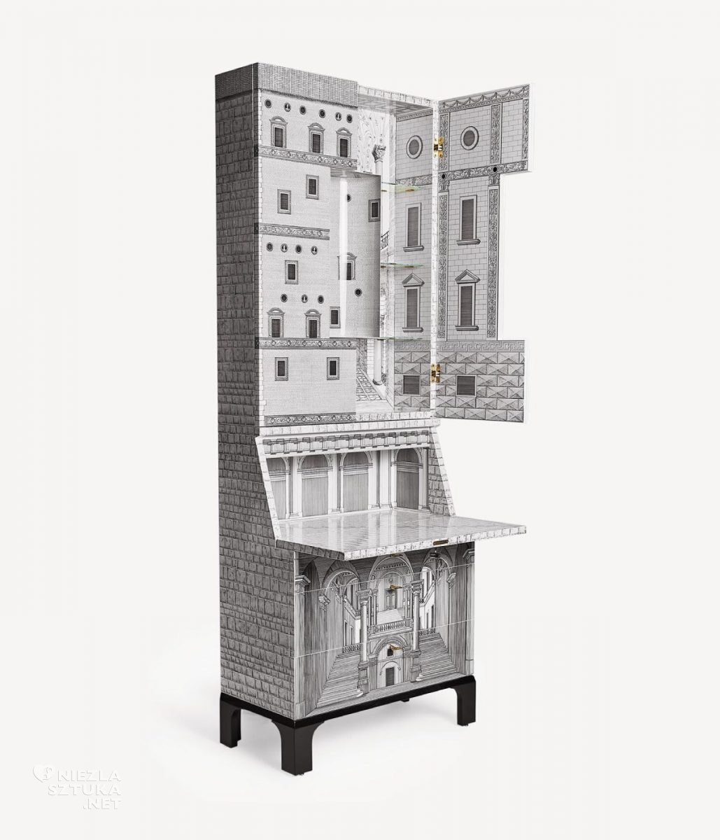 Piero Fornasetti, Trumeau Architettura, sztuka włoska, niezła sztuka
