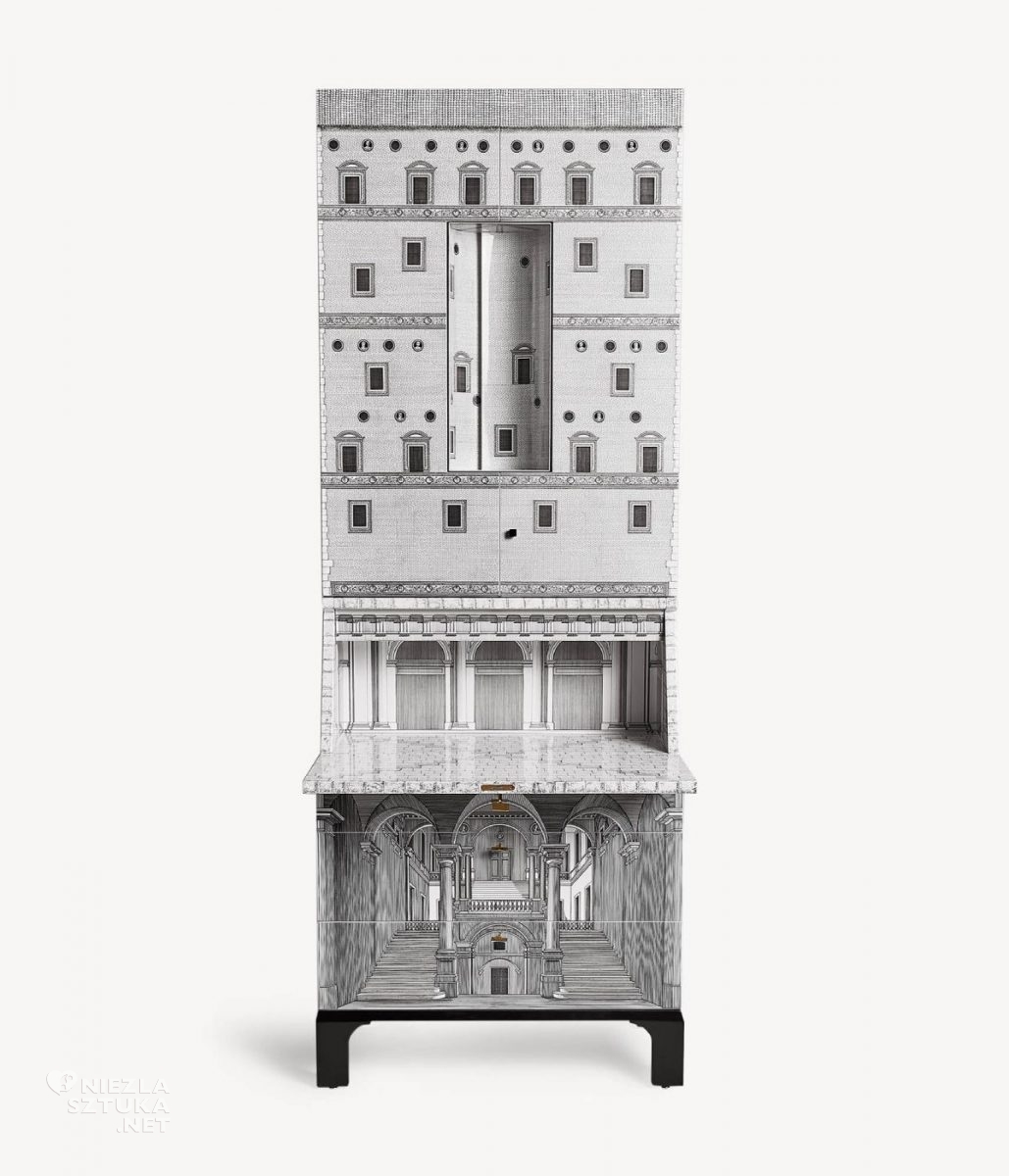 Piero Fornasetti, Trumeau Architettura, sztuka włoska, niezła sztuka