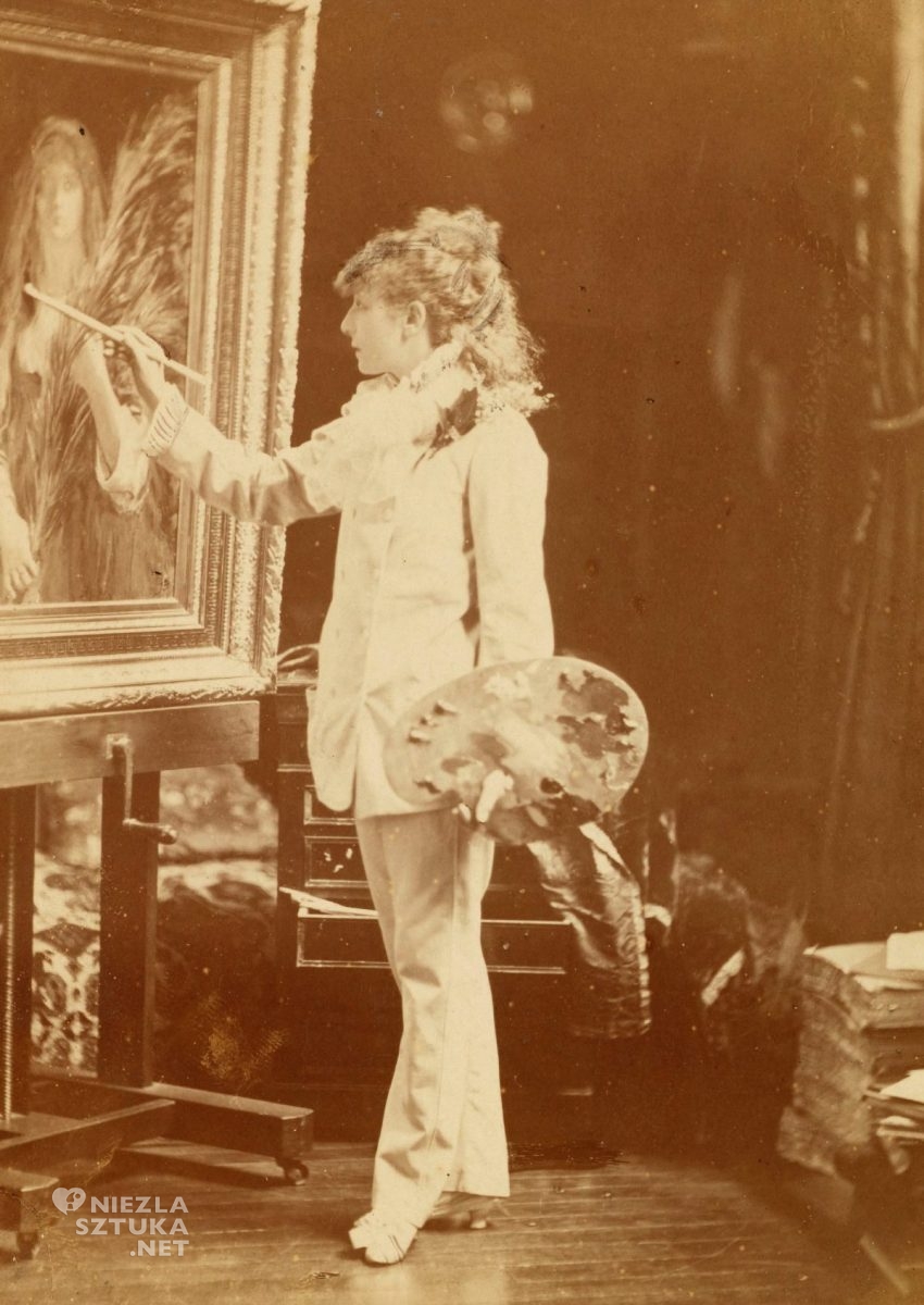 Sarah Bernhardt, portret, fotografia, zdjęcie, sztuka francuska, niezła sztuka