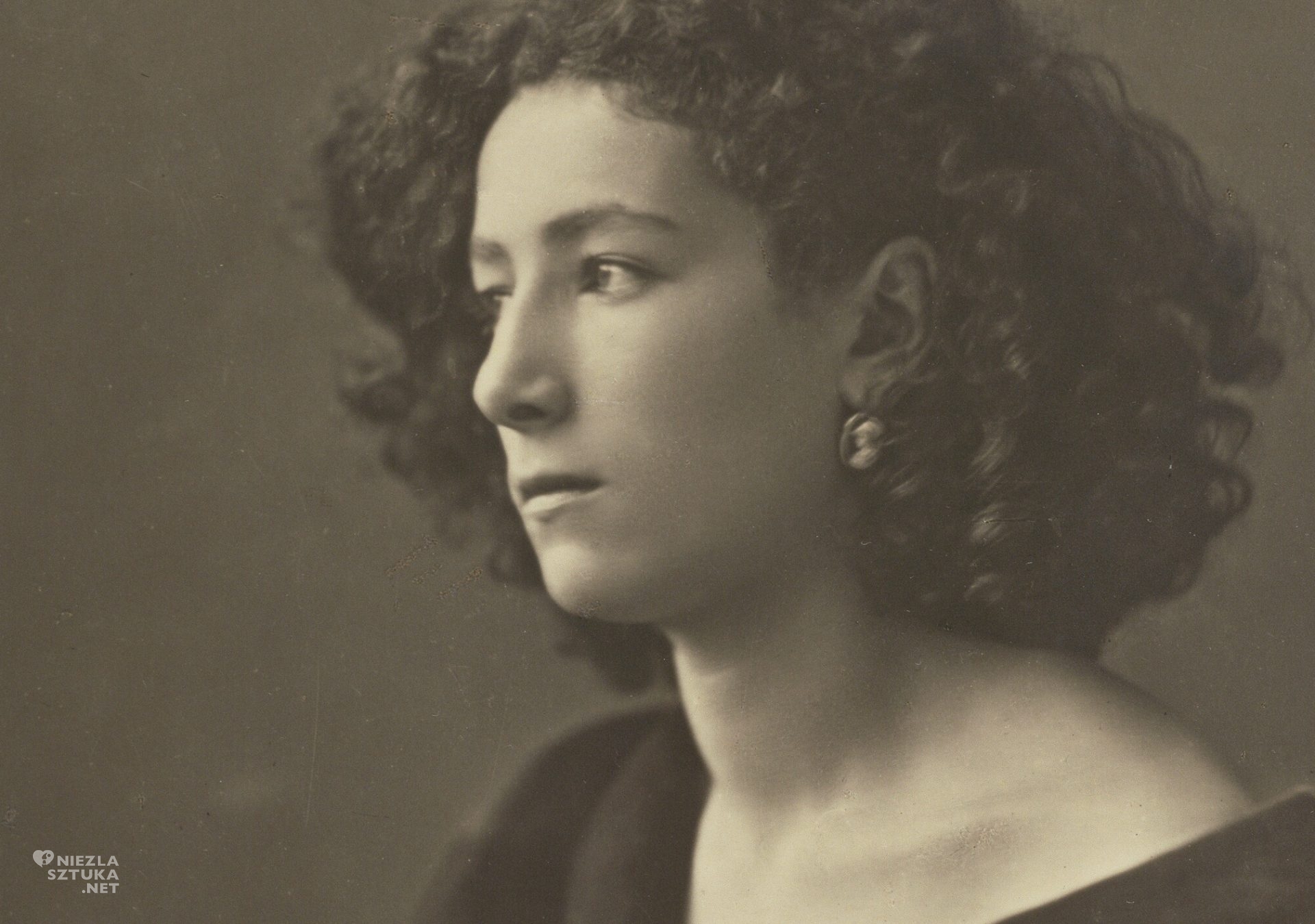 Sarah Bernhardt, Nadar, fotografia, portret, kobiety w sztuce, aktorka, Niezła Sztuka