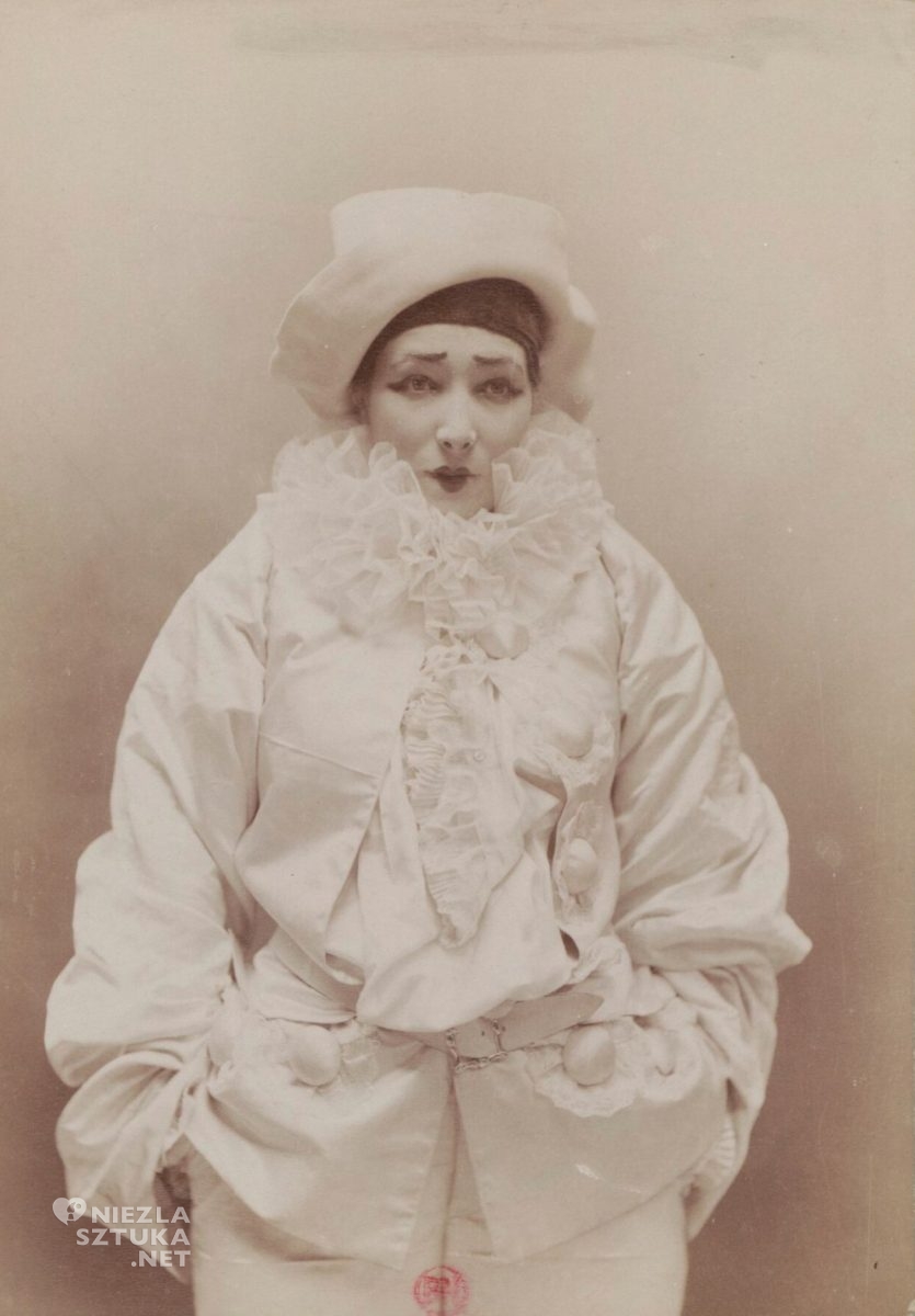 Sarah Bernhard, Zabójca Pierrota, Nadar, aktorka, kobiety w sztuce, Niezła Sztuka