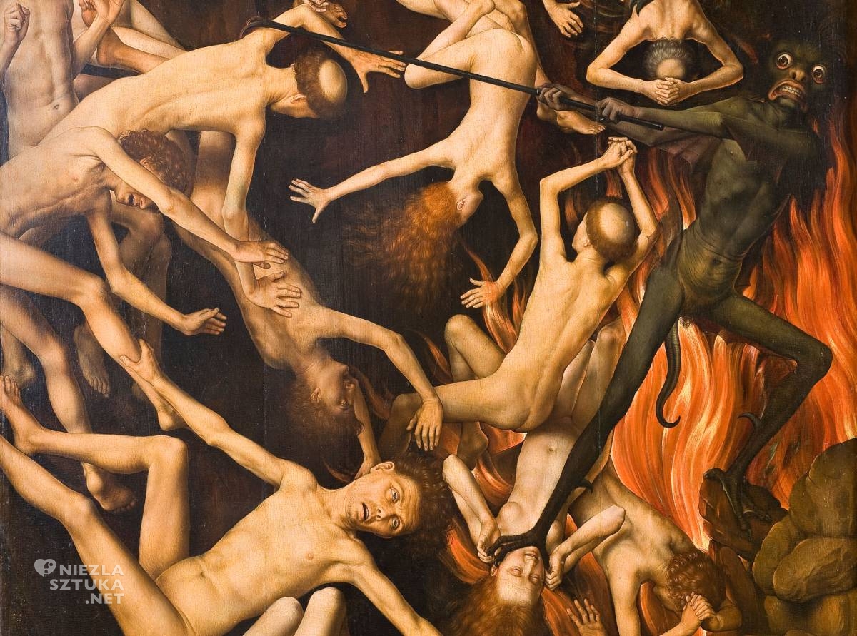 Hans Memling, Sąd ostateczny, Piekło, Muzeum Narodowe w Gdańsku, Niezła sztuka