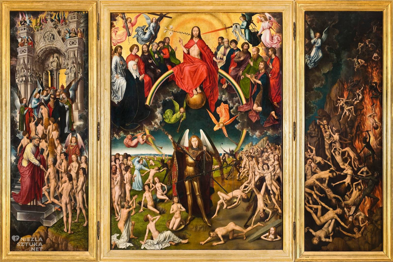 Hans Memling, Sąd ostateczny, Muzeum Narodowe w Gdańsku, Niezła sztuka