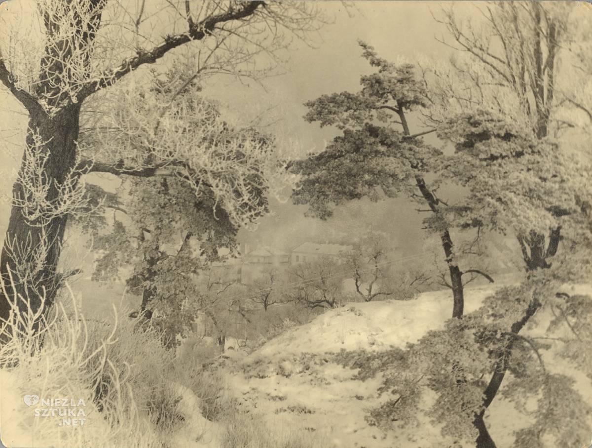 Jan Bułhak, Wilno (Góra Trzykrzyska), fotografia, zdjęcie, krajobraz litewski, sztuka polska, niezła sztuka
