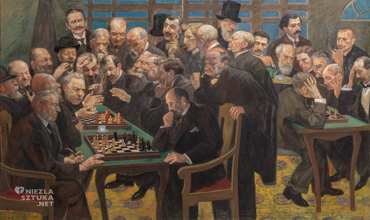Antti Favén, Szachiści, Artysta Fiński, Sztuka Fińska, Niezła Sztuka