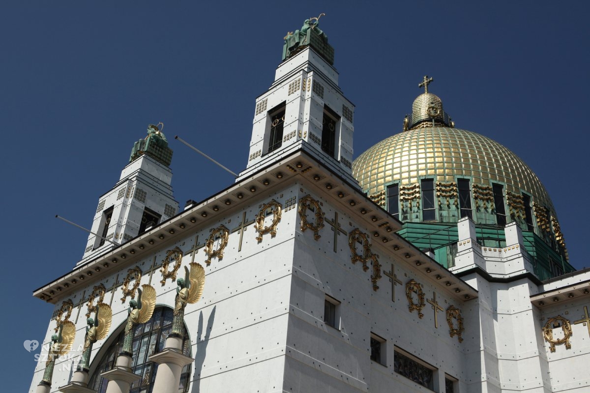 Kościół w Steinhof, kościół św. Leopolda, Otto Wagner Areal, Wiedeń – miejsca nieoczywiste, zdjęcie, Niezla Sztuka