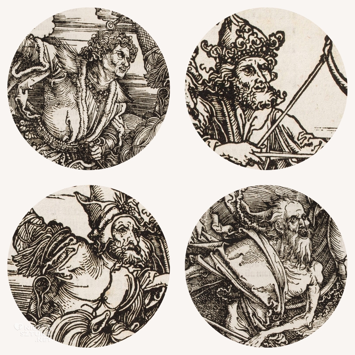 Albrecht Durer, Czterej jeźdźcy Apokalipsy, Niezła sztuka