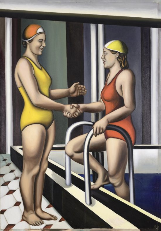 Nadia Léger, Nadia Grabowska, Kąpiący się, Kobieta artystka, Sztuka Rosyjska, Sztuka współczesna, Awangarda, Niezła Sztuka