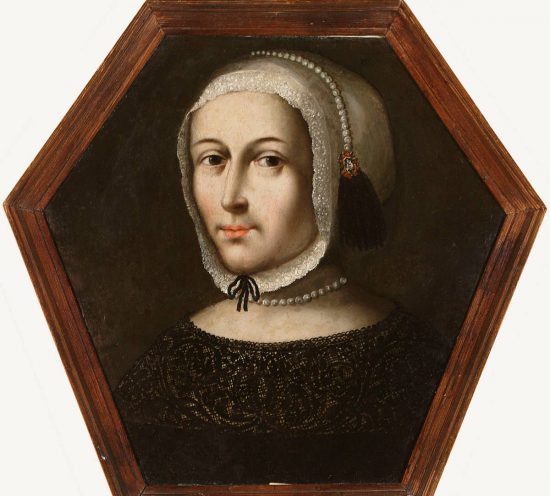 Portret trumienny kobiety w białym czepku, portrety trumienne, sztuka funeralna, niezła sztuka