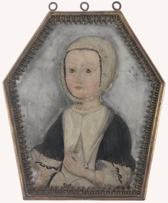 Portret trumienny Dorothea Sabine von Unruh, portrety trumienne, sztuka funeralna, Muzeum Ziemi Międzyrzeckiej im. Alfa Kowalskiego, niezła sztuka