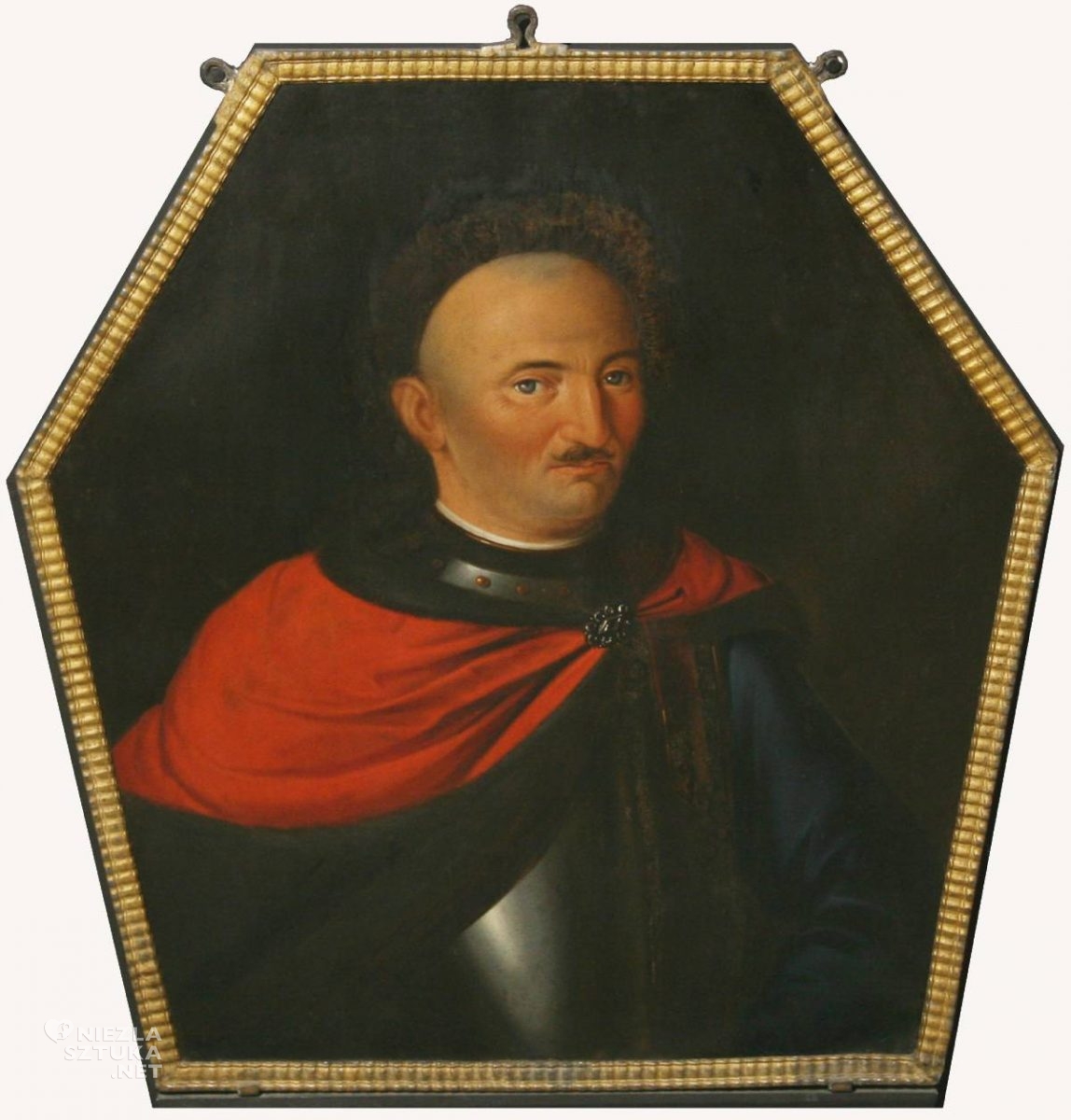 Portret trumienny Aleksandra Bronikowskiego, portrety trumienne, sztuka funeralna, Muzeum Ziemi Międzyrzeckiej im. Alfa Kowalskiego, niezła sztuka