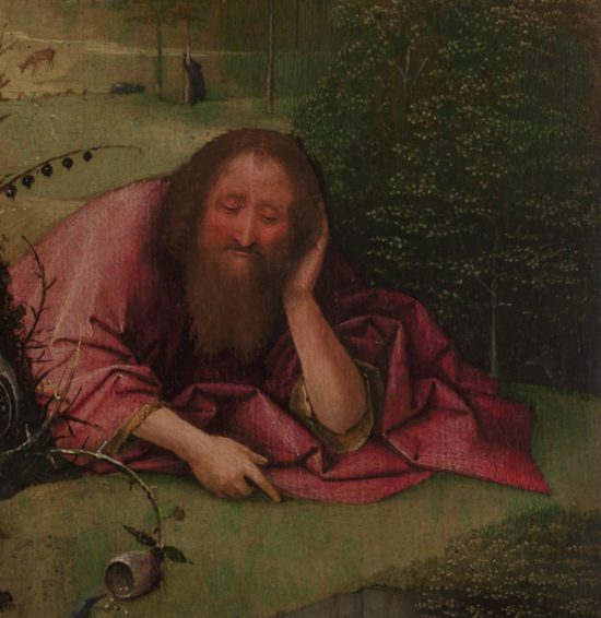 Hieronim Bosch, Św. Jan Chrzciciel, sztuka niderlandzka, motyw biblijny, sztuka religijna, Niezła Sztuka