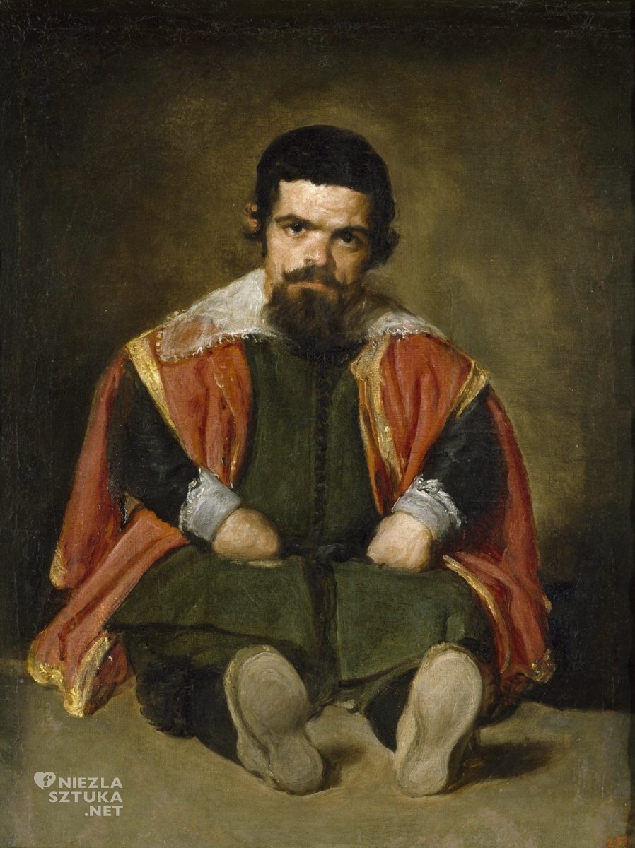 Diego Velázquez, Don Sebastian de Morra, Błazen, Karzeł, sztuka hiszpańska, Niezła Sztuka