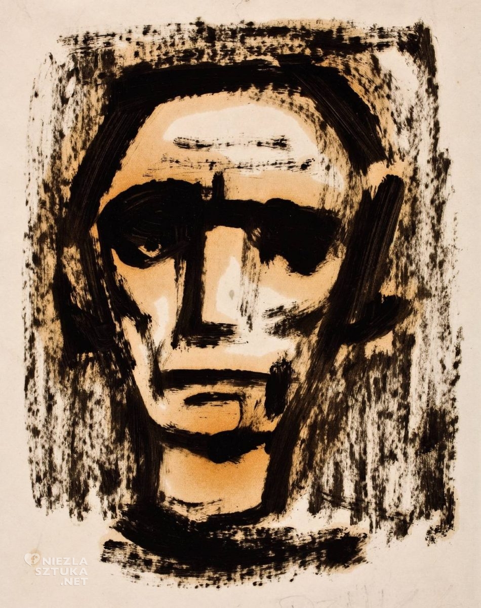 Waldemar Cwenarski, Głowa, Malarstwo Polskie, Portret, Wrocław, Sztuka współczesna, Niezła Sztuka