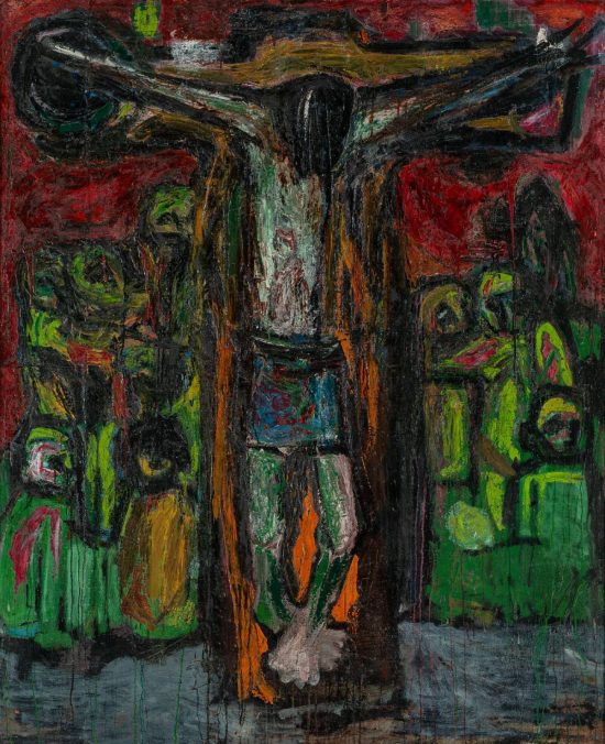 Waldemar Cwenarski, Ukrzyżowanie, Malarstwo religijne, Tematyka biblijna, Malarstwo Polskie, Wrocław, Sztuka współczesna, Niezła Sztuka