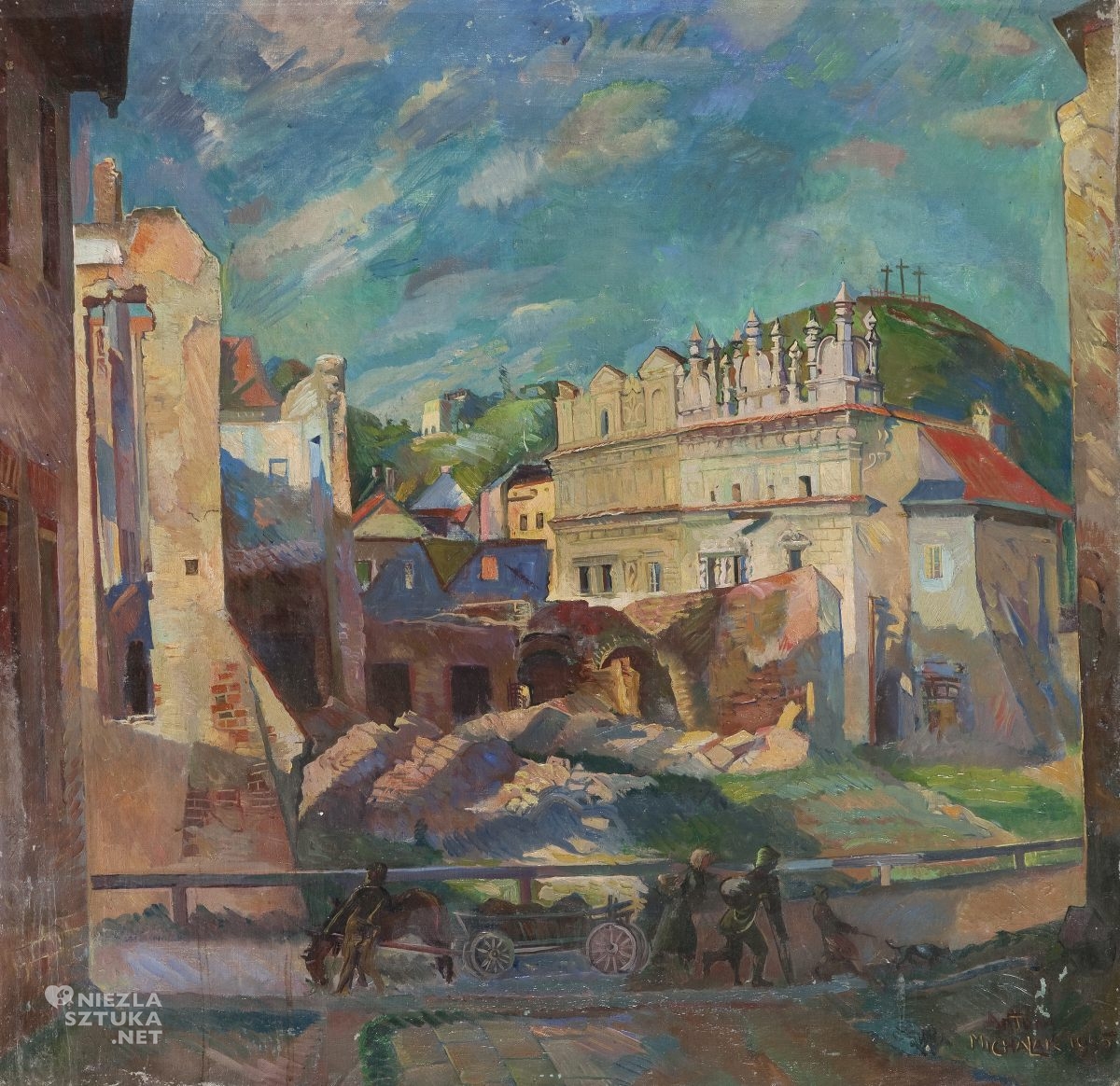 Antoni Michalak, Kazimierz po wojnie, sztuka polska, Niezła Sztuka