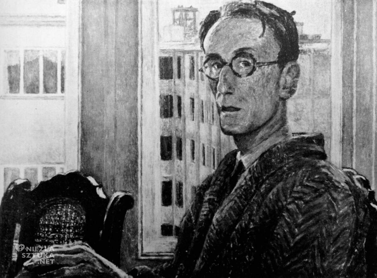 Józef Czapski, Autoportret, sztuka polska, malarstwo polskie, dzieła zaginione, Niezła Sztuka