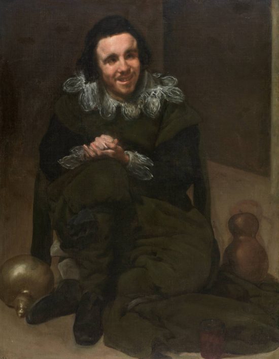 Diego Velázquez, Błazen Calabacillas, portret, sztuka hiszpańska, Niezła Sztuka