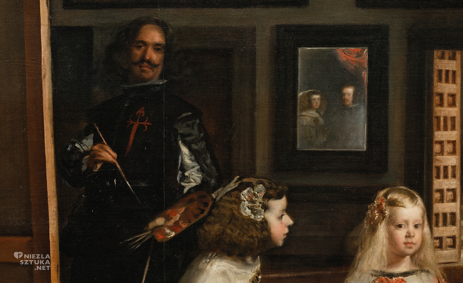 Diego Velazquez, Panny dworskie, Las meninas, Prado, sztuka hiszpańska, Niezła sztuka