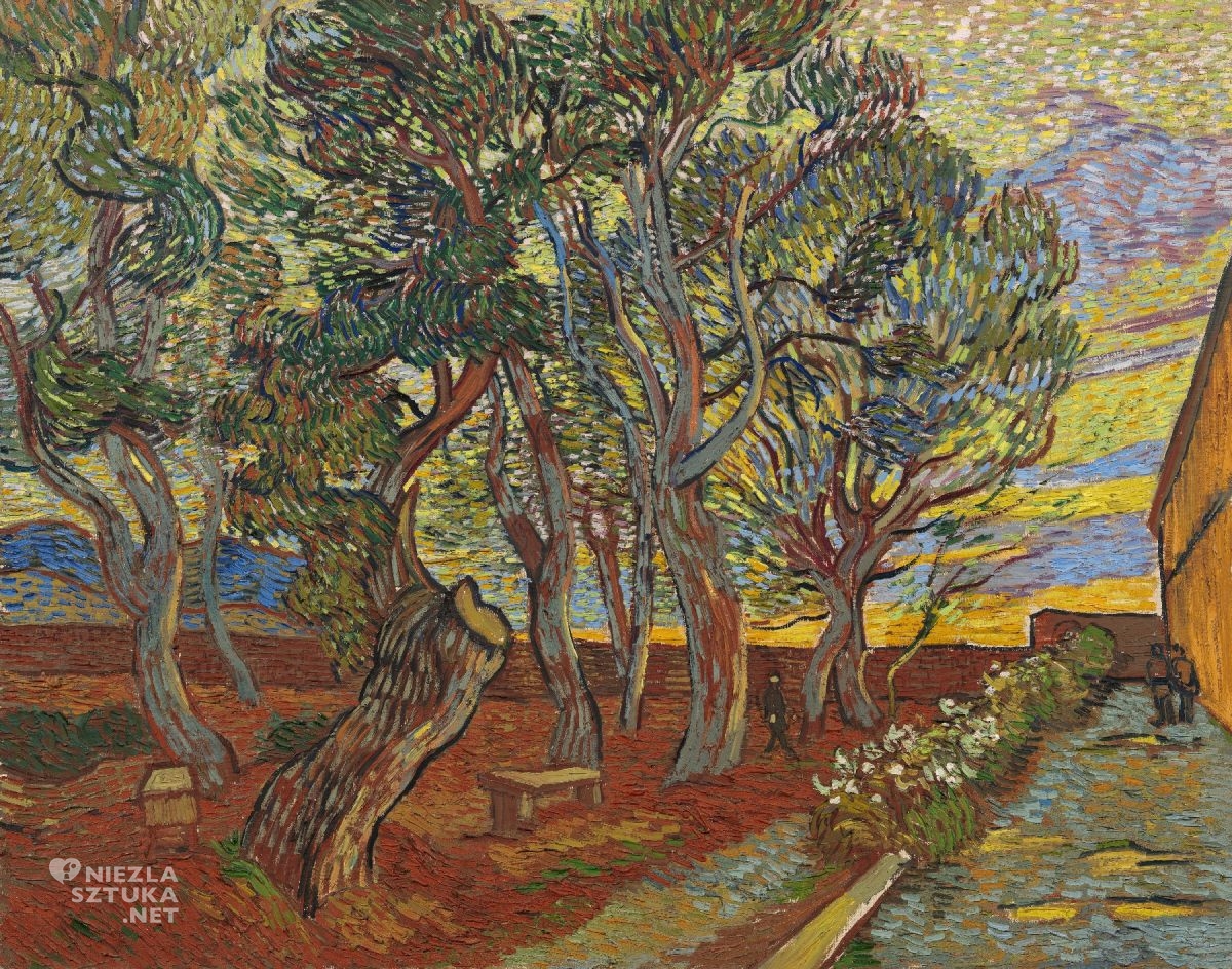 Vincent van Gogh, Ogród szpitala, Jesień w sztuce, Park, Niezła sztuka