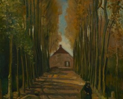 Vincent van Gogh, Aleja Topoli Jesienią, jesień w sztuce, Sztuka niderlandzka, Niezła Sztuka