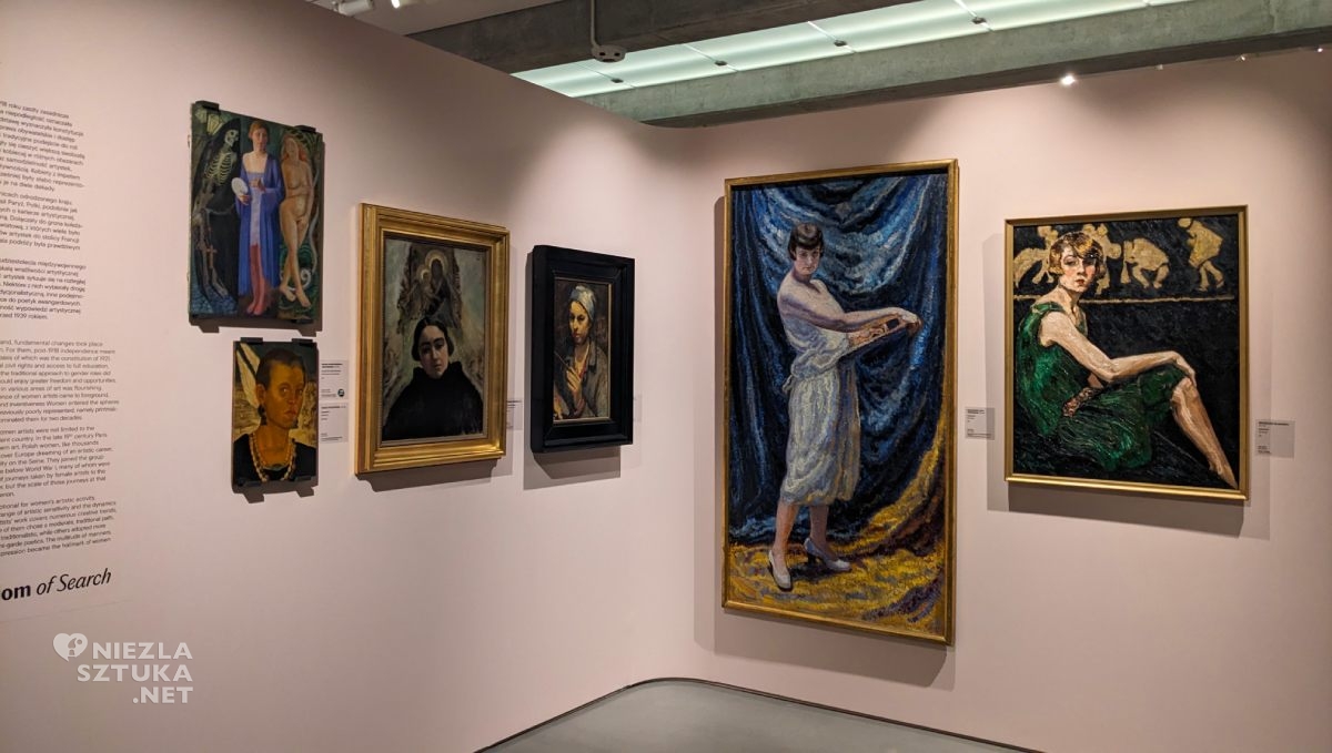 Co babie do pędzla, Stryjeńska, Boznańska, Bilińska, Muter, Roszkowska, Łunkiewicz Rogoyska, wystawa, wernisaż, relacja z wystawy, sztuka kobiet, Muzeum Narodowe w Lublinie, Niezła Sztuka