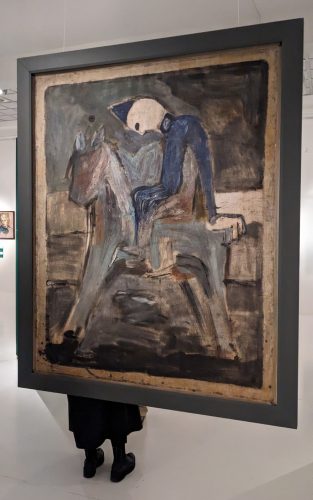 Waldemar Cwenarski, Czułość. Powroty i poszukiwania, wystawa, relacja z wystawy, wernisaż, Muzeum Narodowe we Wrocławiu, Pawilon Czterech Kopuł, Niezła Sztuka