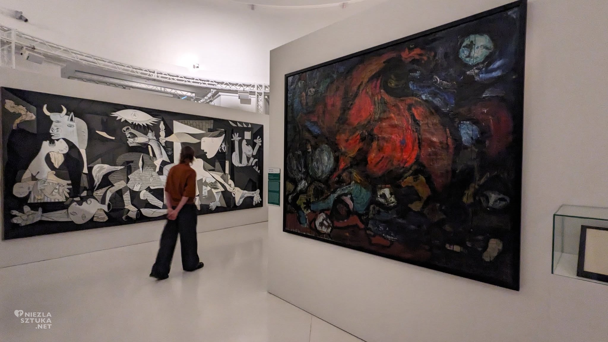 Waldemar Cwenarski, Fangor, Guernica, Czułość. Powroty i poszukiwania, wystawa, relacja z wystawy, wernisaż, Muzeum Narodowe we Wrocławiu, Pawilon Czterech Kopuł, Niezła Sztuka