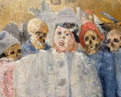 Czarny karnawał. Ensor/Wojtkiewicz, wystawa, relacja z wystawy, sztuka polska, muzeum, Muzeum Narodowe w Warszawie, Warszawa, niezła sztuka