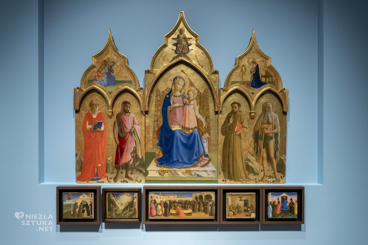 Wystawa Fra Angelico, Beato Angelico, Fra Giovanni da Fiesole, Guido da Pietro, Palazzo Strozzi, Florencja, fotorelacja, relacja z wystawy, Niezła Sztuka