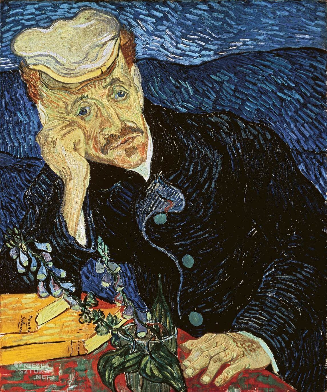 Vincent van Gogh, Portret Doktora Gacheta, postimpresjonizm, sztuka niderlandzka, dzieła utracone, dzieła zaginione, Niezła Sztuka