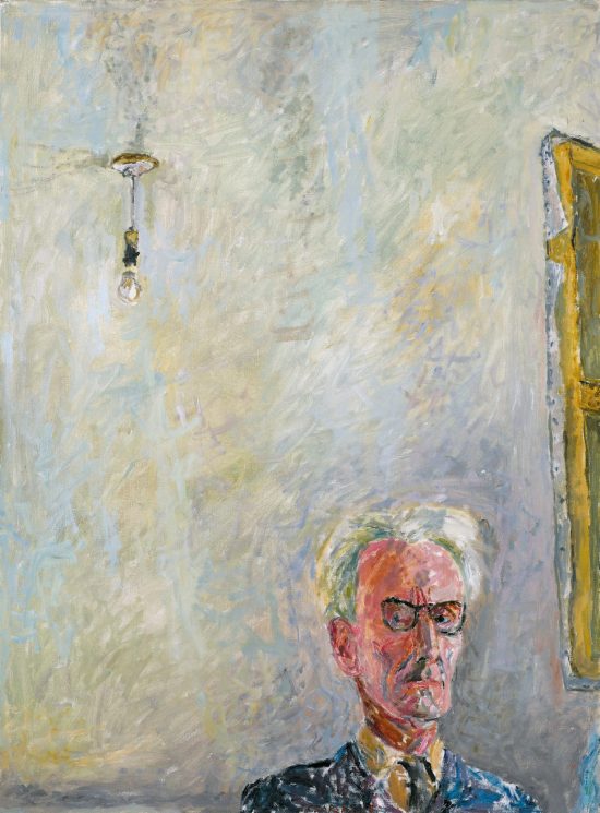 Józef Czapski, Autoportret z żarówką, sztuka polska, malarstwo polskie, Niezła Sztuka