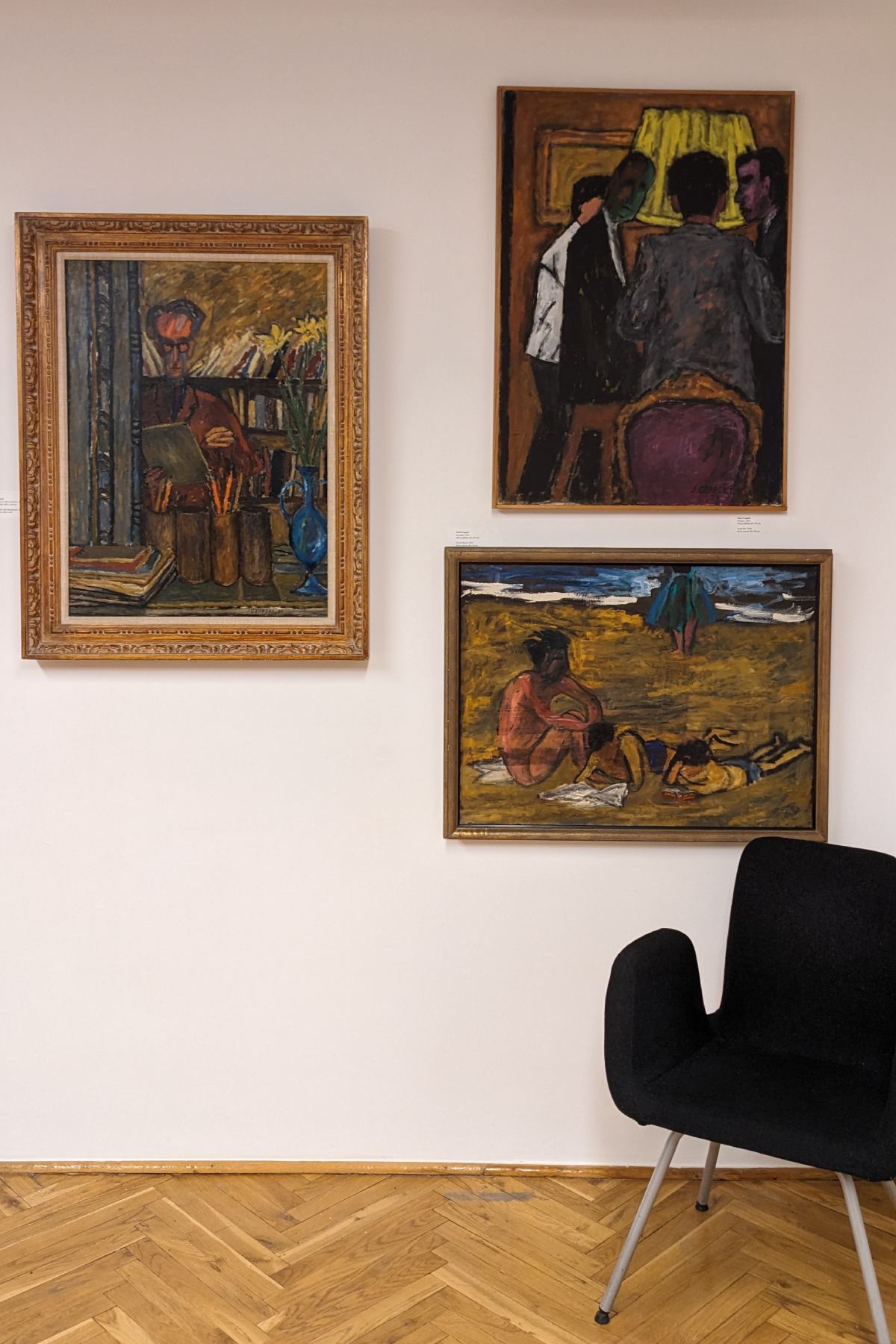 Kapiści, radość i udręka koloru, Józef Czapski, Józef Pankiewicz, Piotr Potworowski, Nacht Samborski, wystawa, Galeria aTAK, Warszawa, Niezła Sztuka