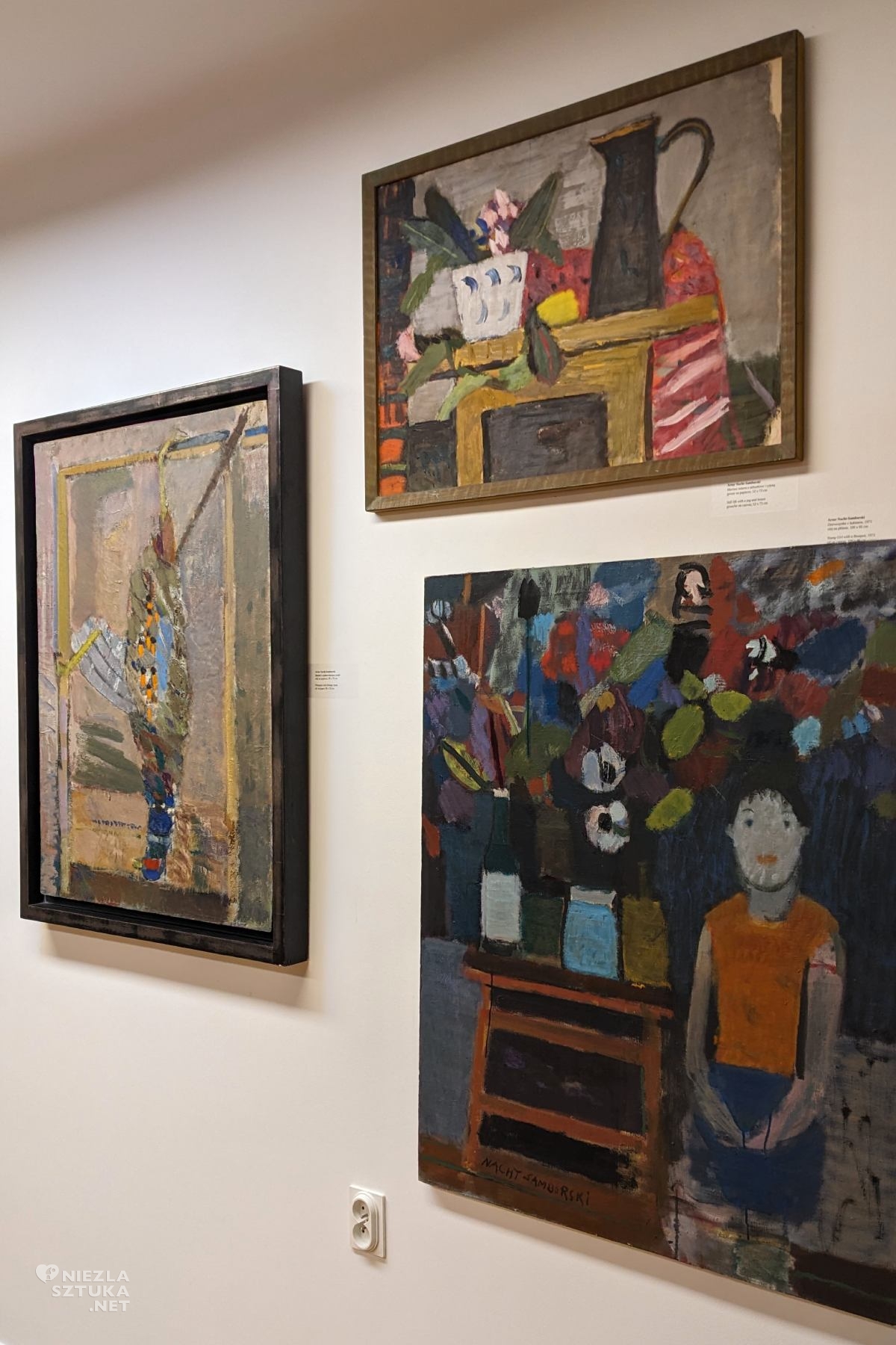 Kapiści, radość i udręka koloru, Józef Czapski, Józef Pankiewicz, Piotr Potworowski, Nacht Samborski, wystawa, Galeria aTAK, Warszawa, Niezła Sztuka