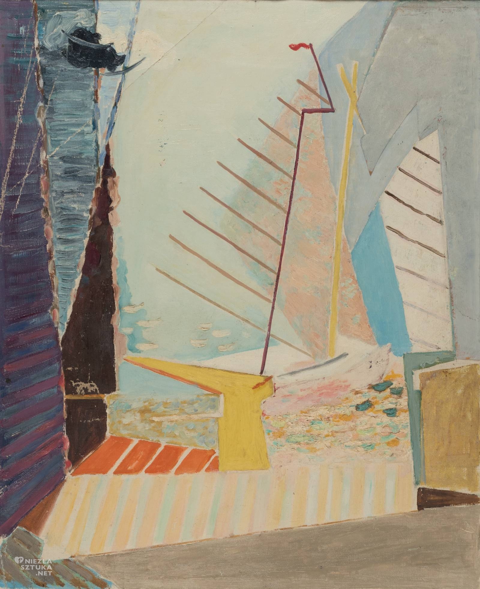 Roman Modzelewski, Żagle, sztuka polska, sztuka współczesna, niezła sztuka