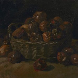 Vincent van Gogh, Kosz jabłek, matwa natura, Van Gogh Museum, Jesień w sztuce, Niezła Szatuka